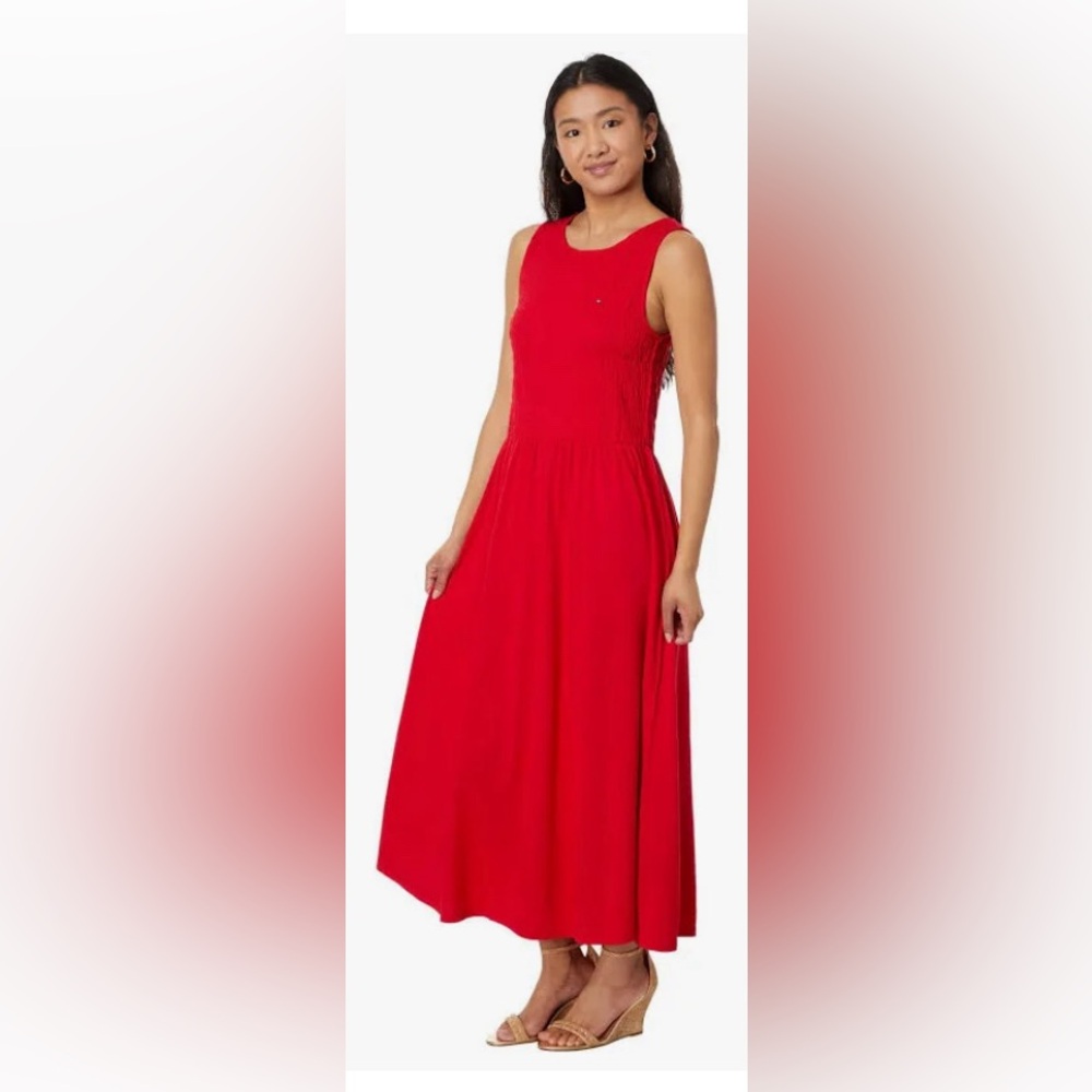 Red Tommy Hilfiger Tank Dress (Size 22)